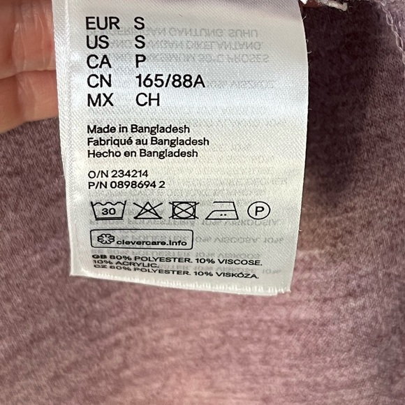 H&M shirt Shacket jacket pink small bloggers favorite - Picture 11 of 12